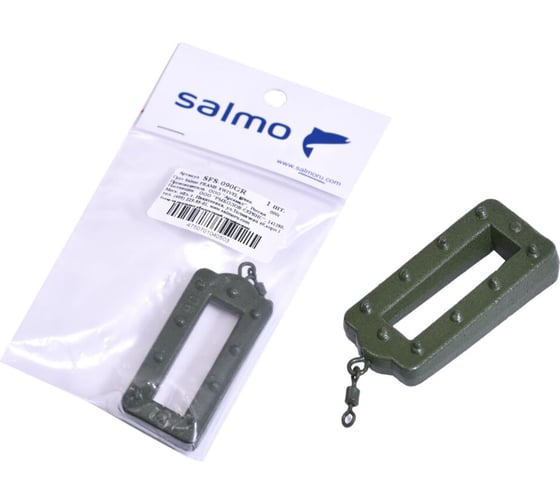 Изображение товара Груз SALMO FRAME SWIVEL green 090г SFS-090GR