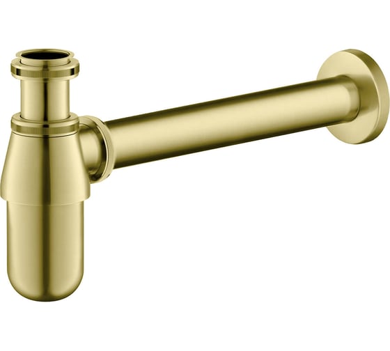 Изображение товара Сифон Aquatek AQ6014BG, шлиф. золото 00000139854