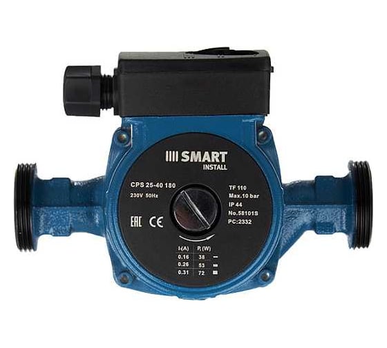Изображение товара Циркуляционный насос Smart Install CPS 25-40 180 1x230В 50Гц 58101S