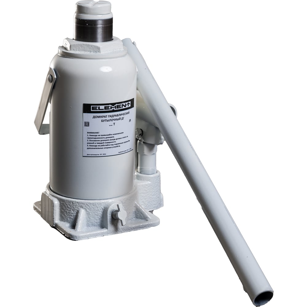 Изображение товара Домкрат гидравлический бутылочный ELEMENT ДГ 20Т 1024008