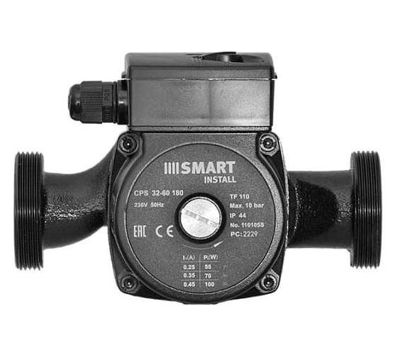 Изображение товара Циркуляционный насос Smart Install CPS 32-60 180 1x230В 50Гц (Shinhoo) 110105S
