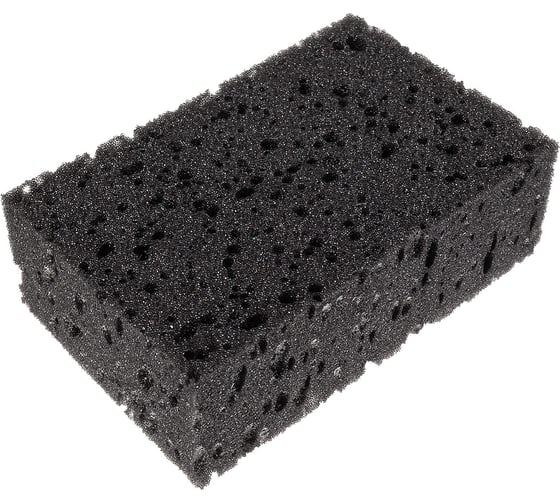 Изображение товара Губка поролоновая SKYWAY 14.9х9.5х5 см, крупнопористая, серая S00901006