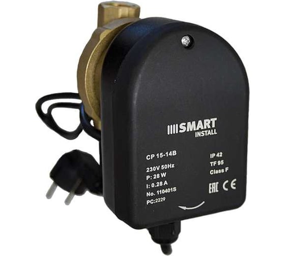 Изображение товара Циркуляционный насос для ГВС Smart Install CP 15-14 B 85 1x230В 50Гц 110401S