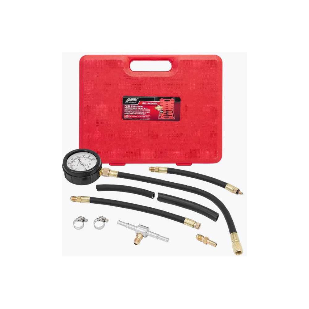 Изображение товара Манометр для измерения давления топлива JBC с переходниками 946G08