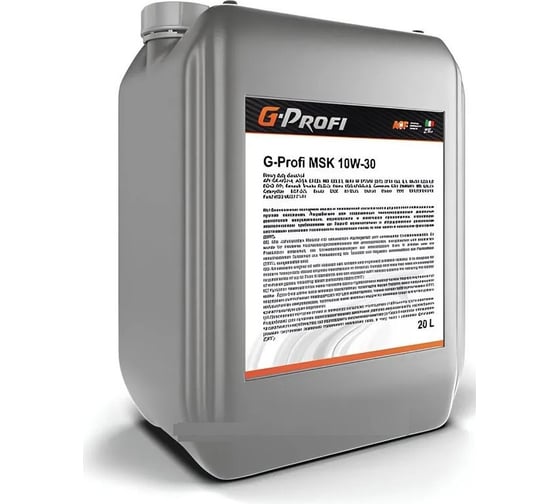 Изображение товара Масло GAZPROMNEFT G-Profi MSK 10W-30 20л 253130023