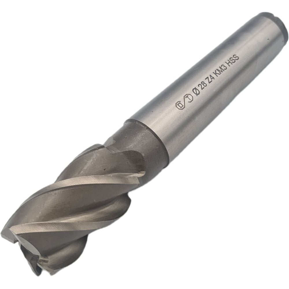 Изображение товара Фреза концевая HSS 00-00000478 28x45x147 мм спиральная с 4 зубьями