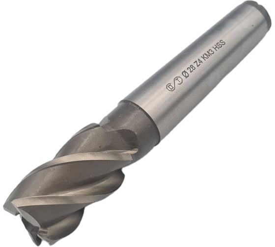 Изображение товара Фреза концевая ОТ к/хв, 28x45x147 мм, z-4, КМ3, HSS 00-00000478