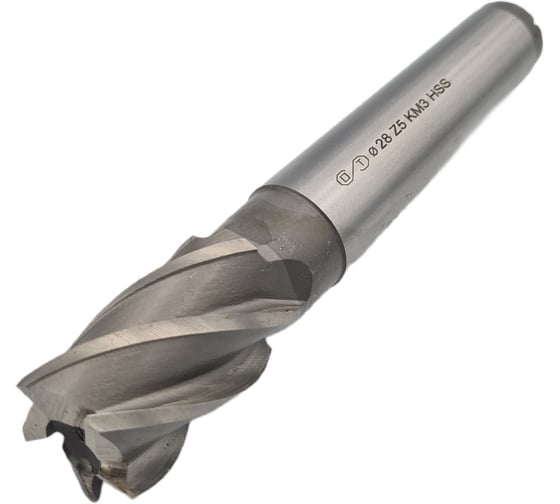 Изображение товара Фреза концевая ОТ к/хв, 28x45x147 мм, z-5, КМ3, HSS 00-00000479