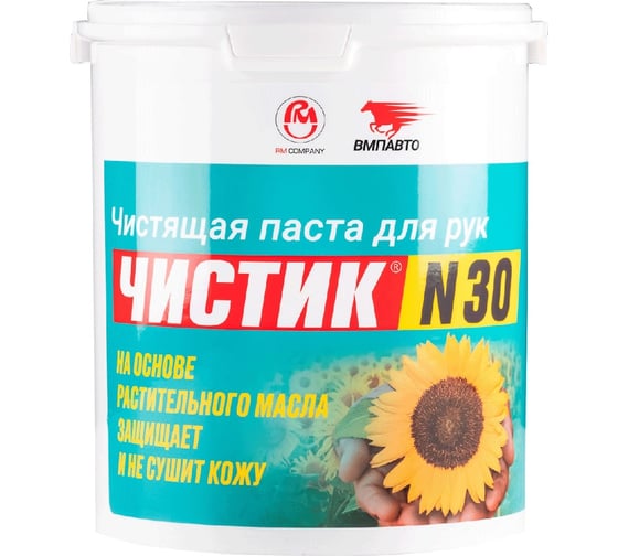 Изображение товара Средство для очистки рук ВМПАВТО Чистик № 30, ведро, 2.5 л 6812