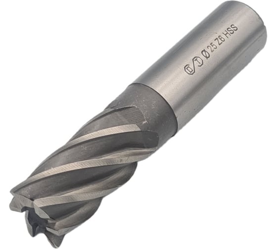 Изображение товара Фреза концевая ОТ ц/хв, 25x45x121 мм, z-6, HSS 00-00000576