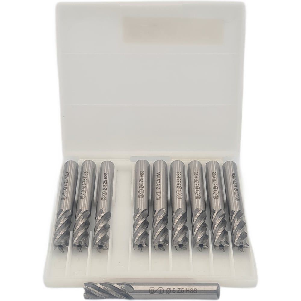 Изображение товара Фреза концевая ОТ ц/хв 8x19x63 мм HSS z-5 для обработки металлов