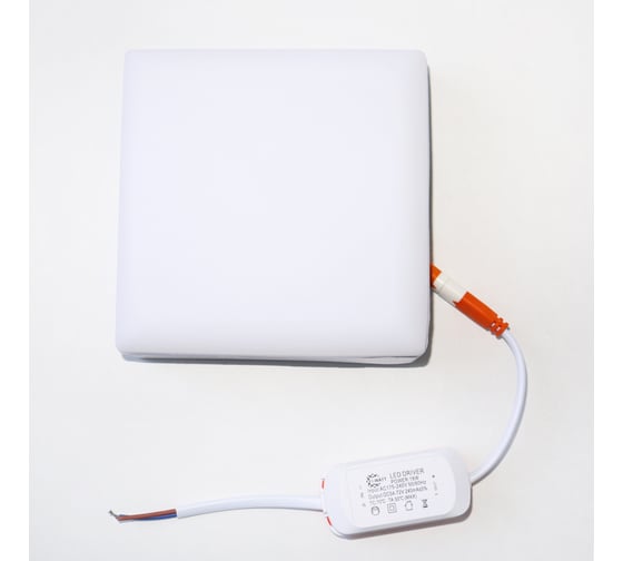 Изображение товара Светильник накладной I-WATT LED 18Вт 4200К 1800Лм 175-240V (квадратный) i-16115