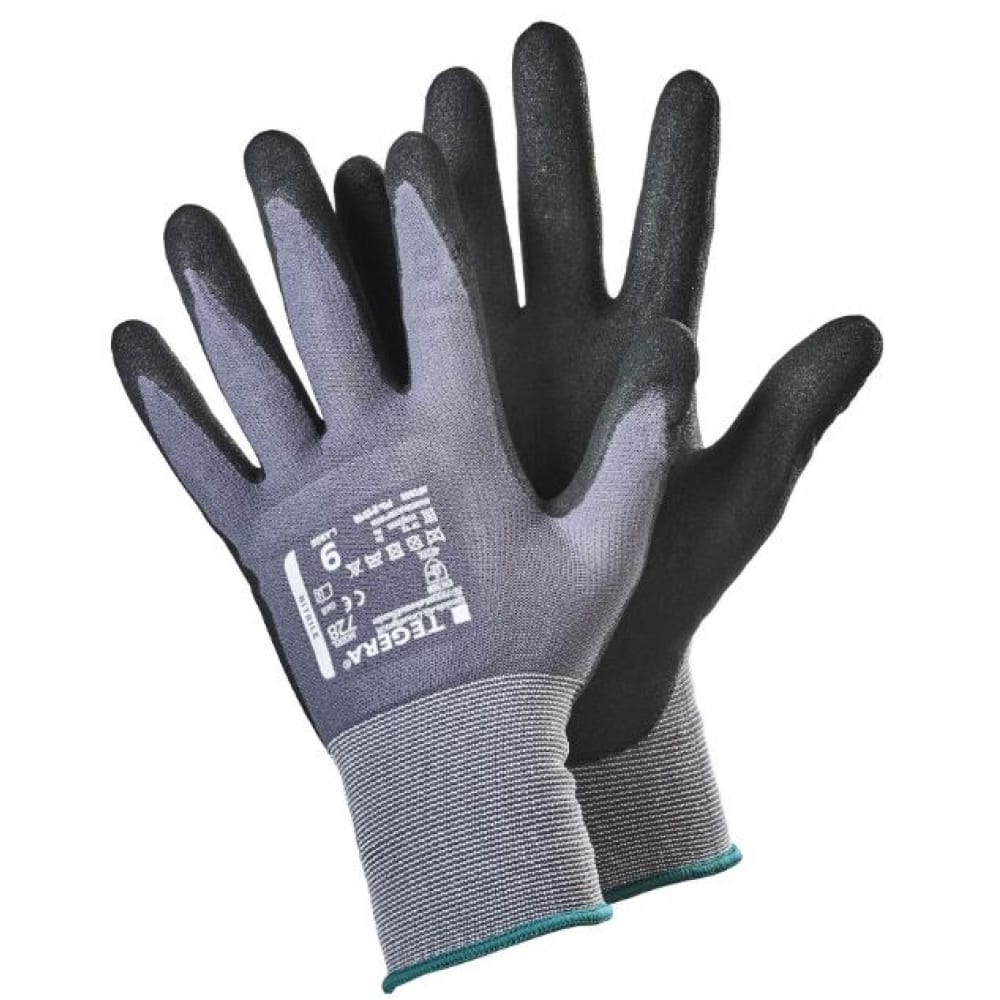 Защитные перчатки TEGERA маслобензостойкие противохимические перчатки tegera