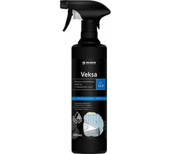 Изображение товара Отбеливающее моющее средство PRO-BRITE VEKSA с содержанием хлора 500 мл 091-05