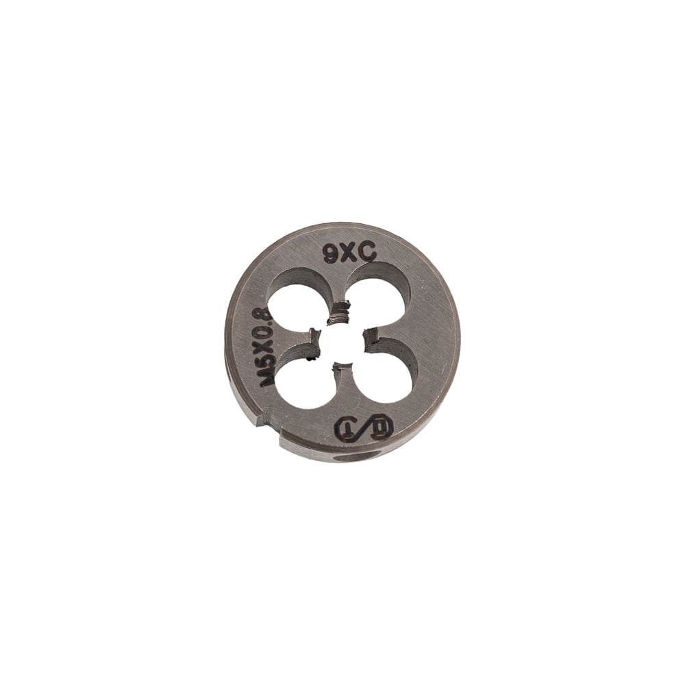 Изображение товара Плашка ОТ М 5x0.8 (Ф20) 9ХС резьбовая инструмент для метрической резьбы