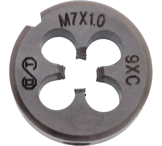 Изображение товара Плашка ОТ М 7x1.0 (Ф25), 9ХС, 6g 00-00000526