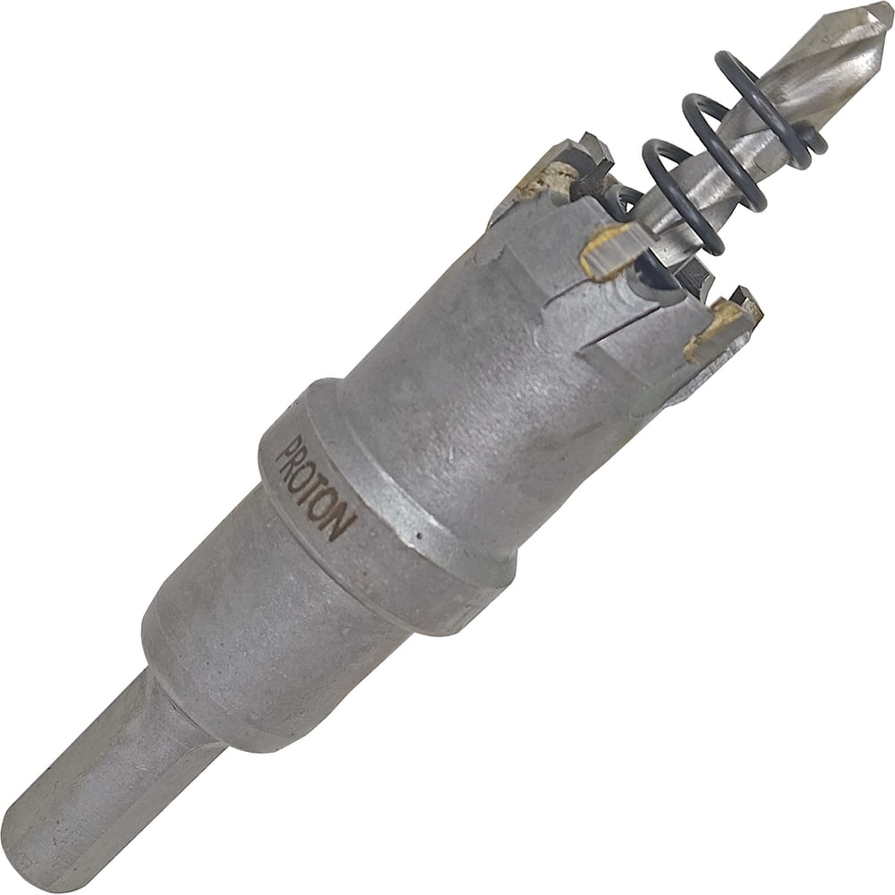 Изображение товара Коронка кольцевая по металлу Твердосплавная PROTON 22 мм для сверления нержавейки и цветных металло