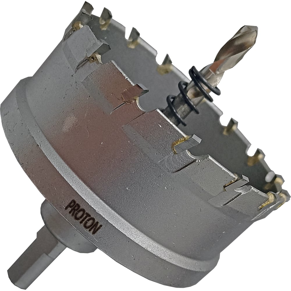 Изображение товара Коронка кольцевая по металлу 76 мм PROTON с центрирующим сверлом