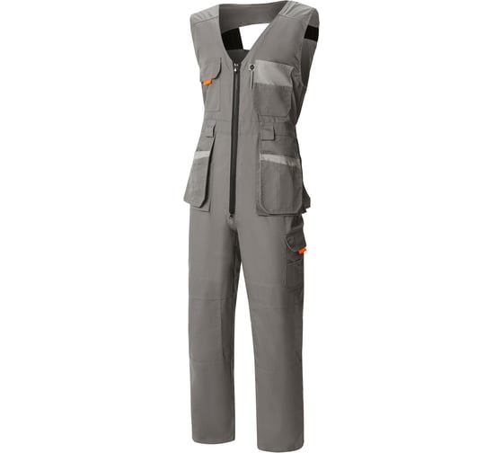 Изображение товара Полукомбинезон СОЮЗСПЕЦОДЕЖДА Профессионал, темно-серый, р. 44-46/рост 170-176 2200000069672