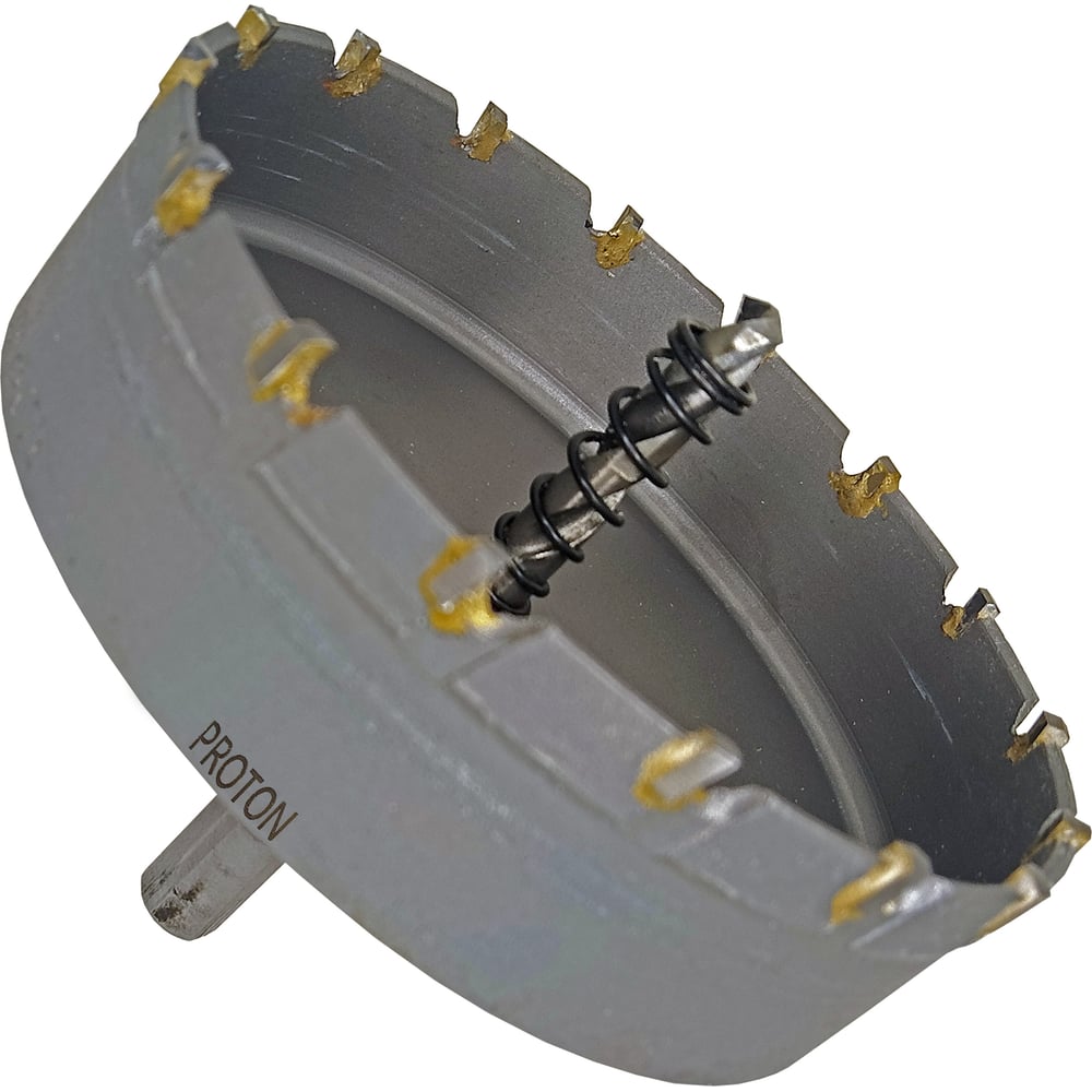 Изображение товара Коронка кольцевая по металлу PROTON 100мм твердосплавная с центрирующим сверлом