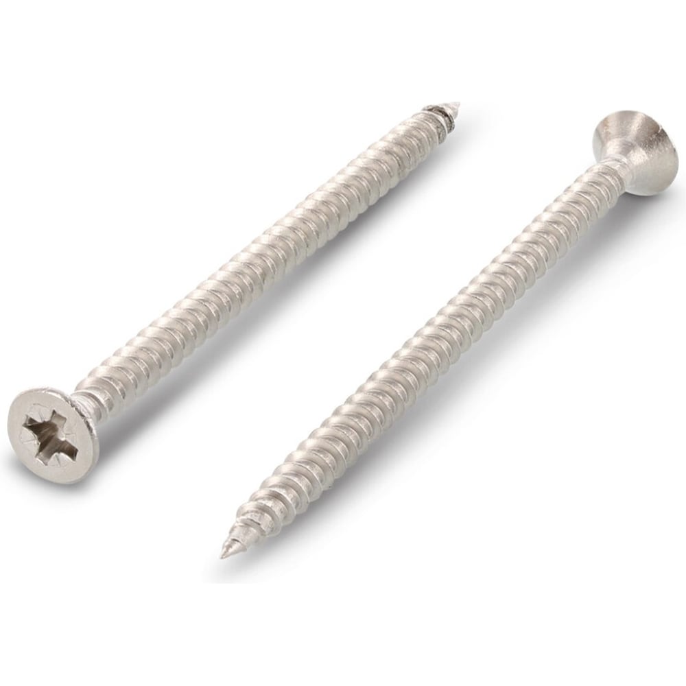 Изображение товара Саморез по дереву Metiz-A2 ART 9050 M5.0x30 мм нержавеющий PZ2 упаковка 10 шт