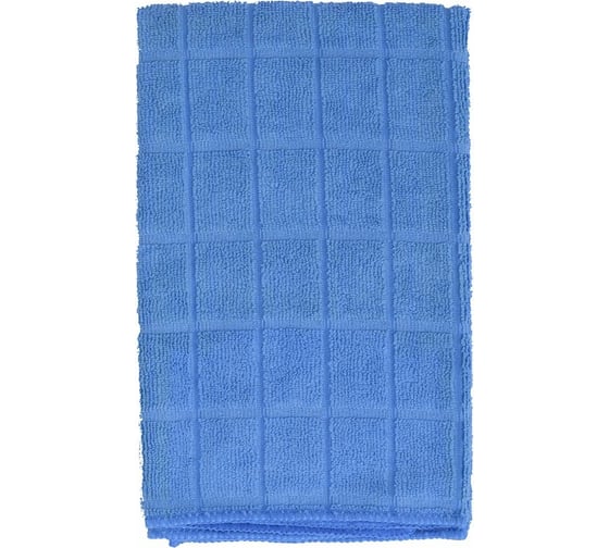 Изображение товара Салфетка-тряпка для мытья пола МУЛЬТИДОМ микрофибра 50х60 см 2 цвета HC58-55