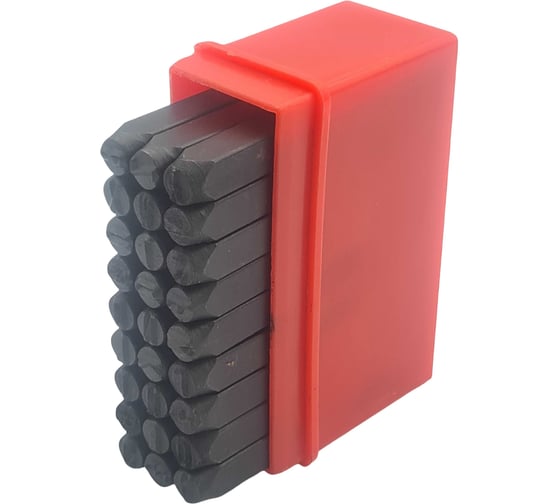 Изображение товара Клеймо буквенное латиница ОТ № 5 (комплект 27 шт.) 00-00000577