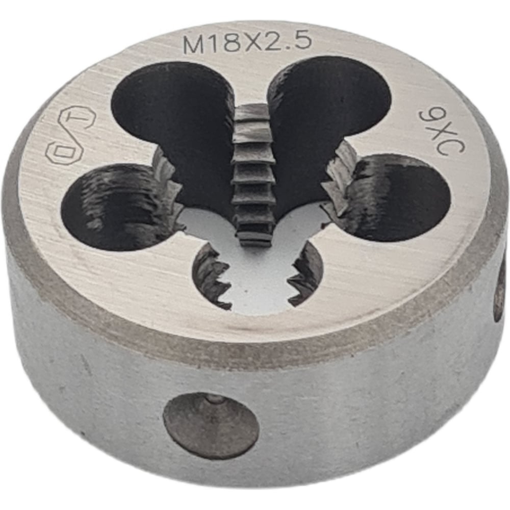Изображение товара Плашка М18x2,5 (Ф45) 9ХС ГОСТ 9740-71 для нарезания резьбы