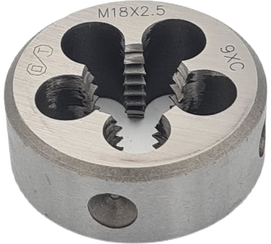 Изображение товара Плашка ОТ М18x2,5 (Ф45) 9ХС 6g 00-00000540