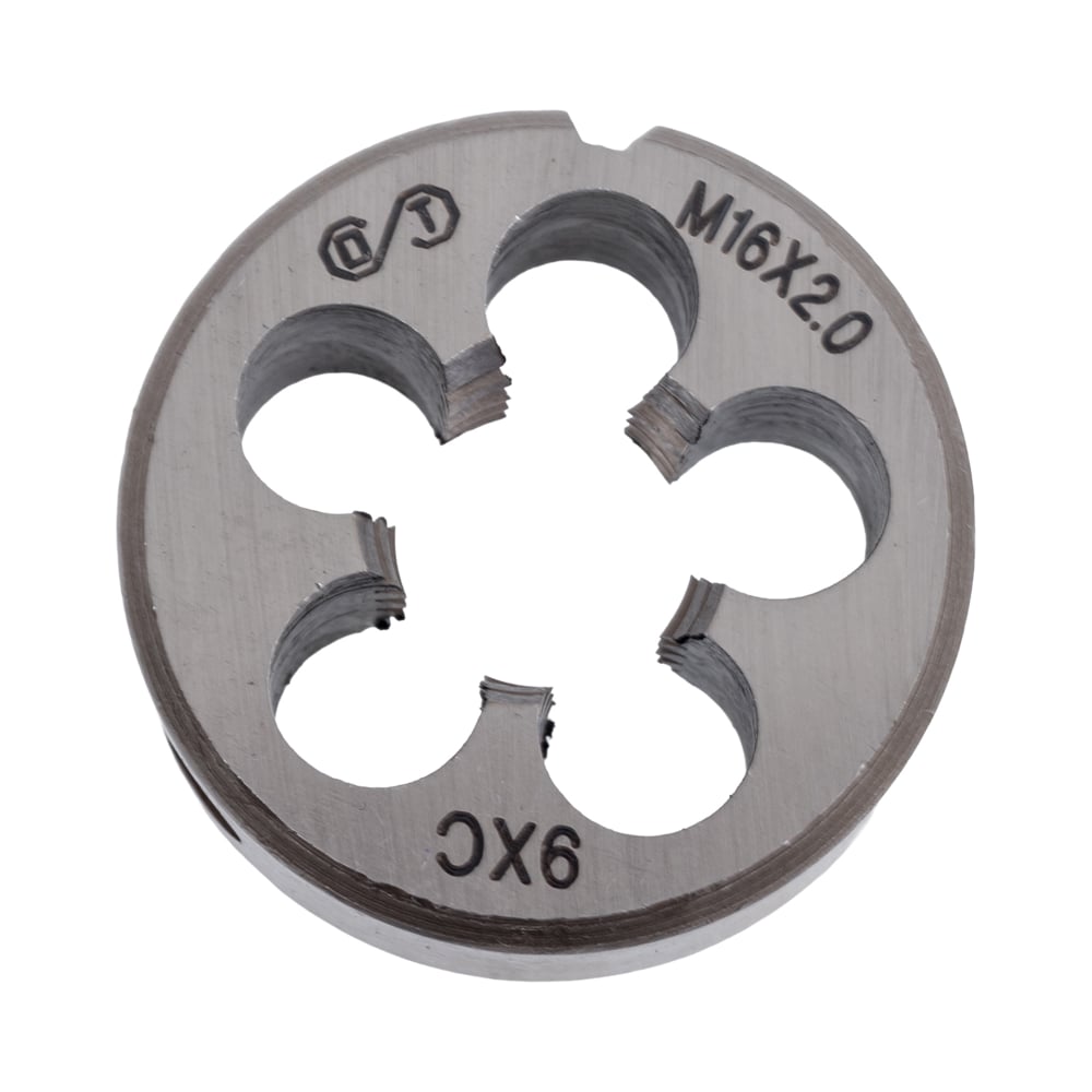 Изображение товара Плашка М16x2,0 (Ф38) 9ХС 6g для нарезания метрической резьбы