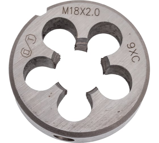 Изображение товара Плашка ОТ М18x2,0 (Ф45) 9ХС 6g 00-00000539