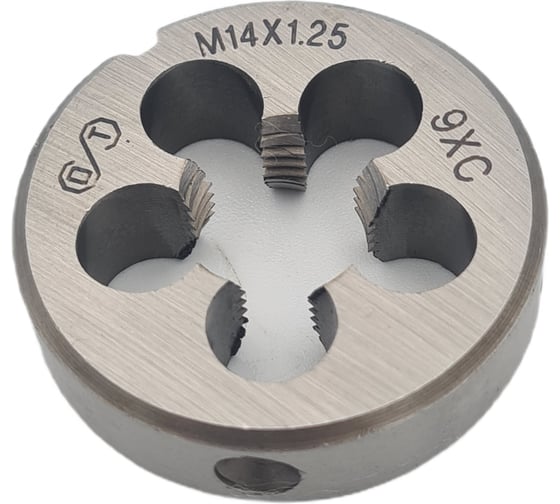 Изображение товара Плашка ОТ М14x1,25 (Ф38) 9ХС 6g 00-00000534
