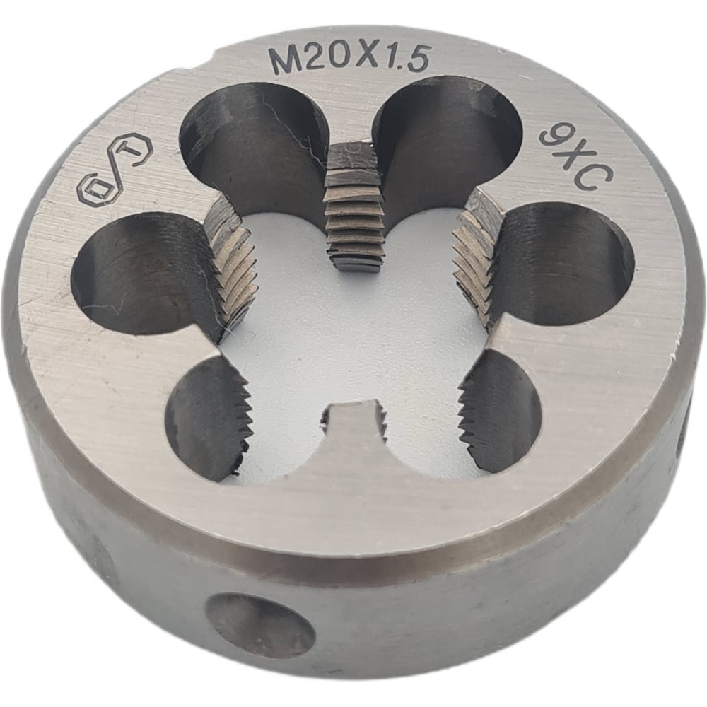 Изображение товара Плашка М20x1,5 9ХС 6g для нарезки внутренней резьбы металлических деталей