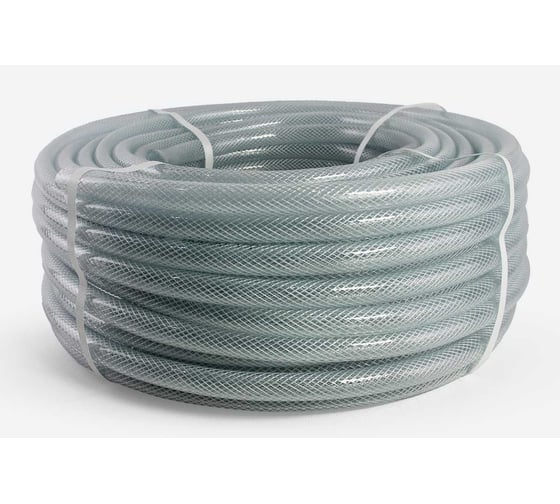 Изображение товара Пищевой шланг прозрачный армированный НОВЭМ (трубка) 12х2.5 мм, 25 м ШПА_12х2.5_25