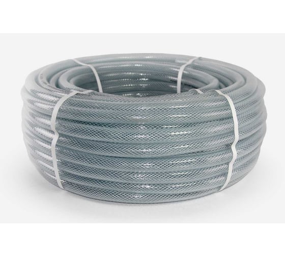 Изображение товара Пищевой шланг прозрачный армированный НОВЭМ (трубка) 14х2.5 мм, 10 м ШПА_14х2.5_10