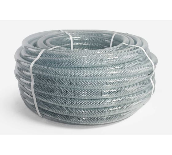 Изображение товара Пищевой шланг прозрачный армированный НОВЭМ (трубка) 18х3 мм, 3 м ШПА_18х3_3