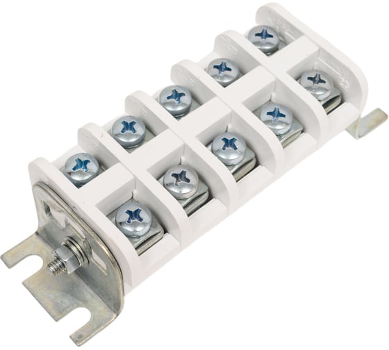 Изображение товара Клеммный блок СПб УПП-5 КБ 63-16П-05 с арочной скобой 999113259