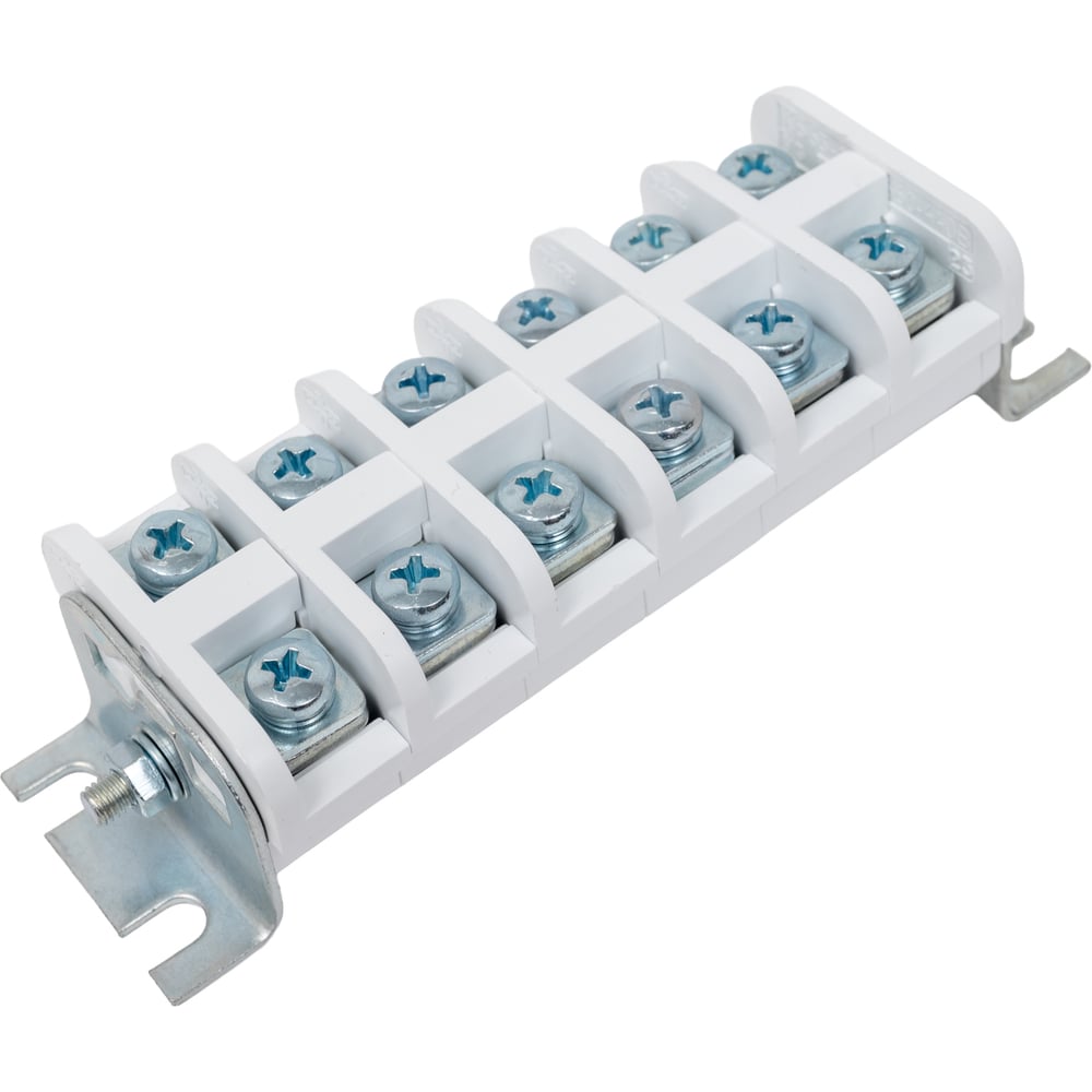 Изображение товара Клеммный блок СПб УПП-5 КБ 63-16П-06 с квадратной шайбой