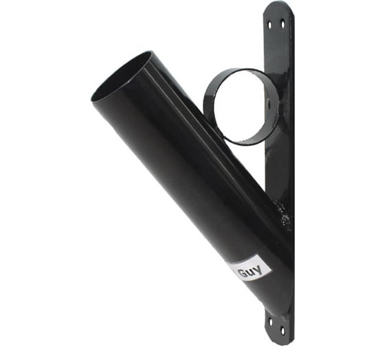 Изображение товара Флагшток Сорокопятка Lucky Guy Н=240 мм, д=50 мм, цвет черный 400 09 240135 50 Ч