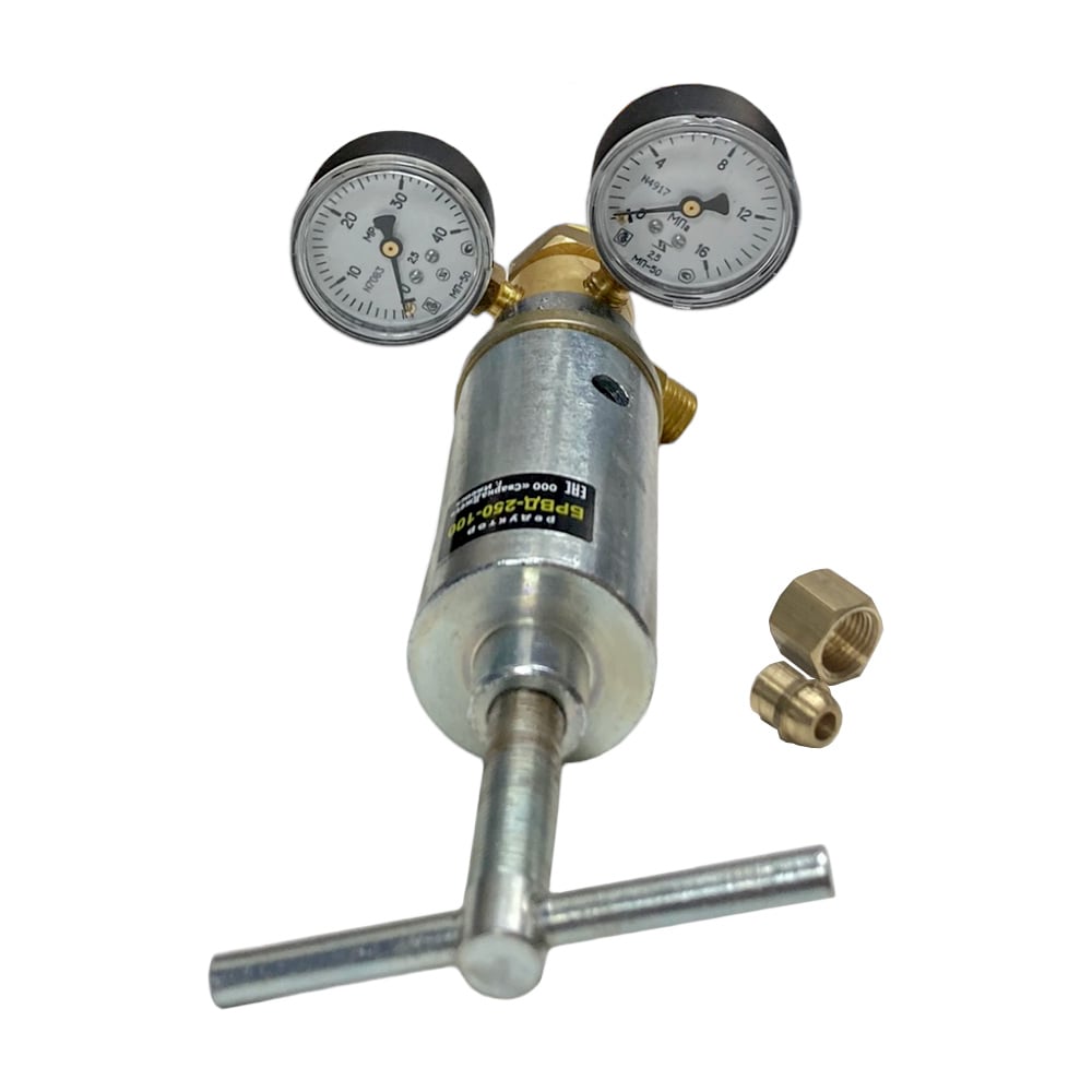 Изображение товара Редуктор СваркаДжет БРВД-250-50 для сварки и газа Профессиональный