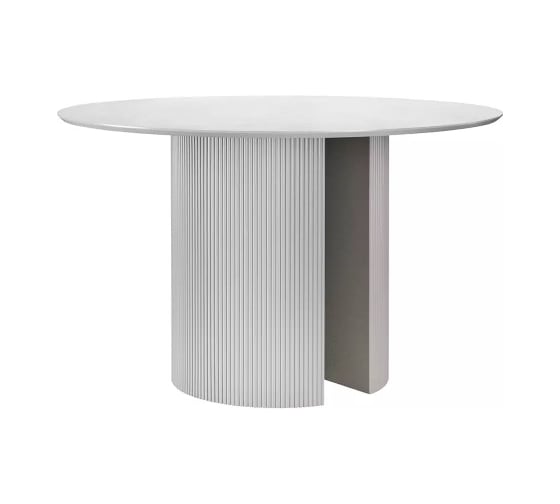 Изображение товара Стол обеденный Bergenson Bjorn Ellie, диаметр 120 см, серый LA-BETA-ELGR