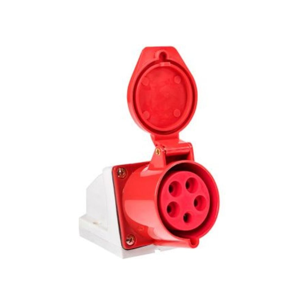 Изображение товара Розетка силовая ЕТР 3Р+РЕ+N 16А 380В IP44 67603