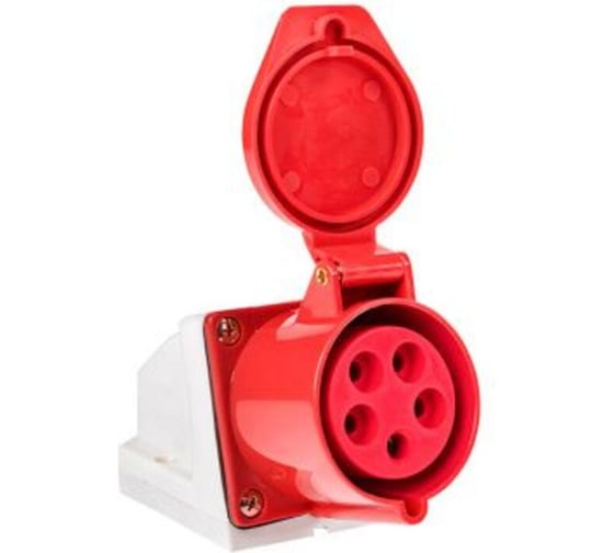 Изображение товара Розетка силовая ЕТР 3Р+РЕ+N 16А 380В IP44 67603