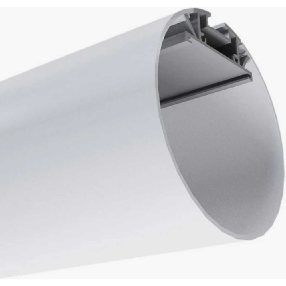 Изображение товара Профиль с круглым рассеивателем aax.tech AAX-B d60mm 2000 мм для гипсокартона и потолка