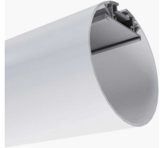 Изображение товара Профиль с круглым рассеивателем aax.tech AAX-B d60mm 2000 мм AAX-B26-D60-2000mm