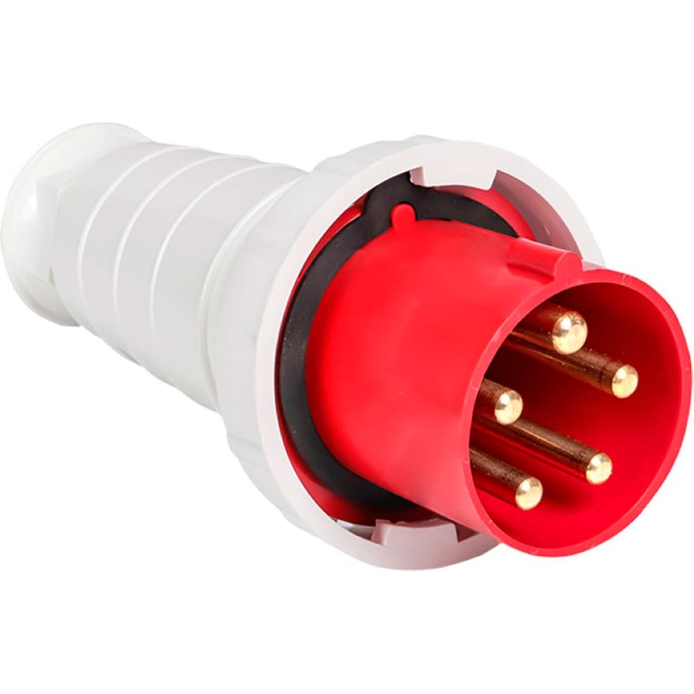 Изображение товара Переносная вилка ЕТР 035 Вилка 3Р+РЕ+N 63А 380В IP67 67535