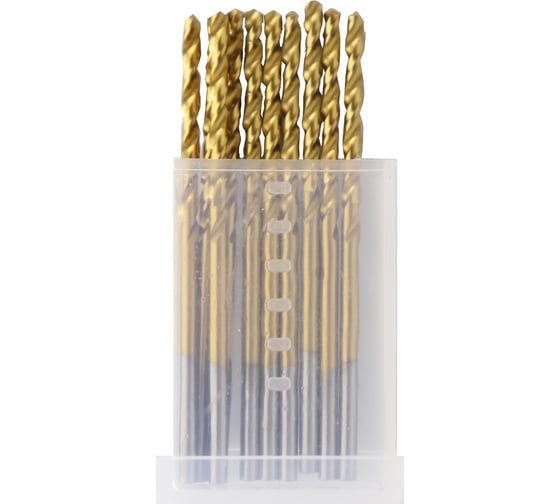 Изображение товара Сверло кобальтовое по металлу Hilberg 2.0x49(24) мм (10шт) Cobalt TOP, CO020-10