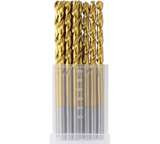 Изображение товара Сверло кобальтовое по металлу Hilberg 3.0x61(33) мм (10шт) Cobalt TOP, CO030-10