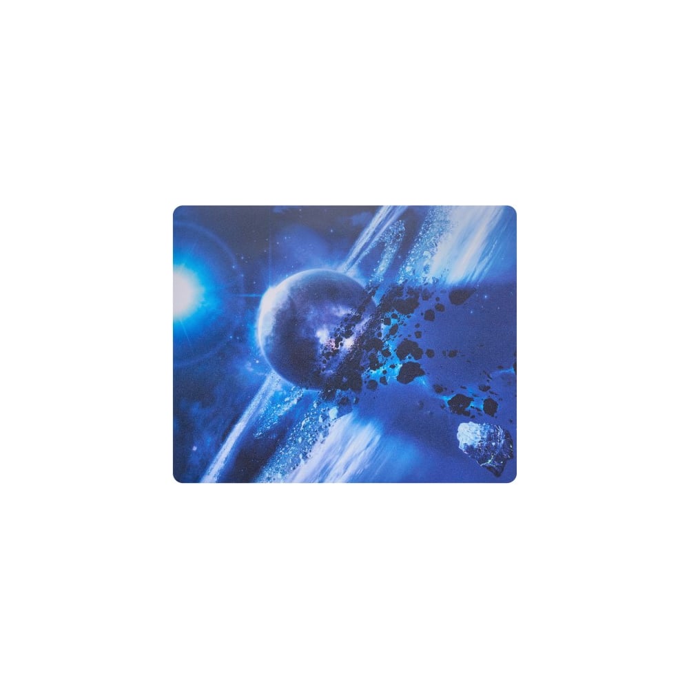 Изображение товара Коврик для мыши BURO BU-R51761 Мини рисунок астероиды 220x180 мм