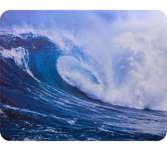 Изображение товара Коврик для мыши BURO BU-M10033 Мини рисунок/волна 230x180x2 мм 291839